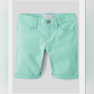 Children's Place Cuff Twill Skimmer Shorts